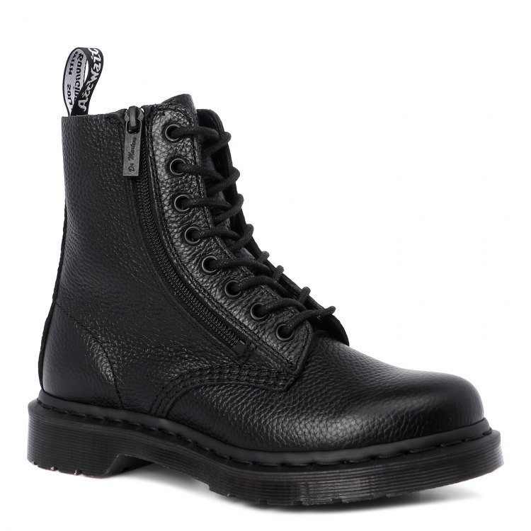 фото Женские ботинки dr. martens 1460 pascal w/zips aunt sally 22008001 цв. черный 36 eu