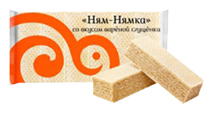 

Вафли Сладонеж Ням-Нямка со вкусом вареной сгущенки