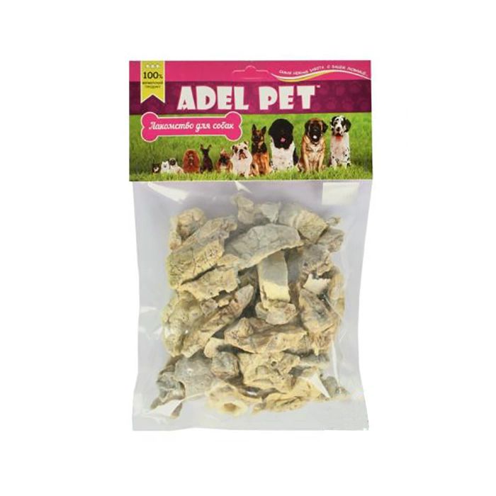 фото Лакомство для собак adel pet, говядина, 50г