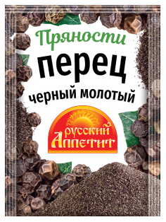 

Перец Русский Аппетит Черный молотый 10 г