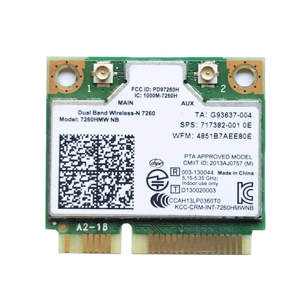 

Приемник Wi-Fi NoBrand Mini PCI-e 802.11n, Зеленый;белый