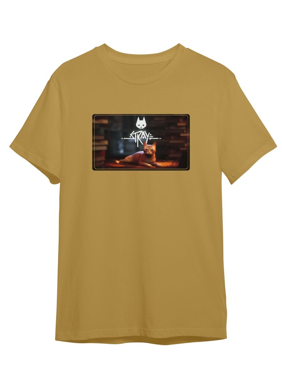 

Футболка унисекс СувенирShop Stray/Стрей 5 желтая XL (50-52), "Stray/Стрей" 5