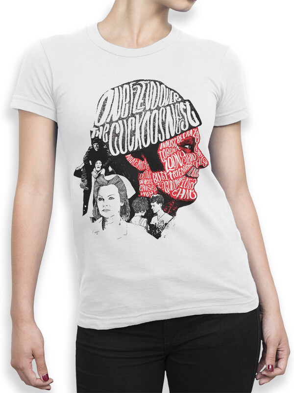 

Футболка женская Dream Shirts Над Гнездом Кукушки белая M, Над Гнездом Кукушки