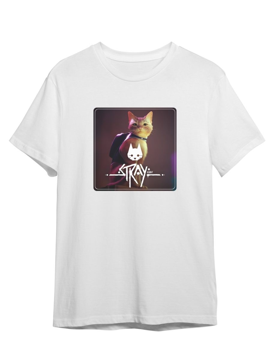 

Футболка унисекс СувенирShop Stray/Стрей 6 белая XS (42-44), Белый, "Stray/Стрей" 6