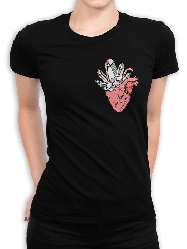 

Футболка женская Dream Shirts Каменное Сердце черная XL, Каменное Сердце