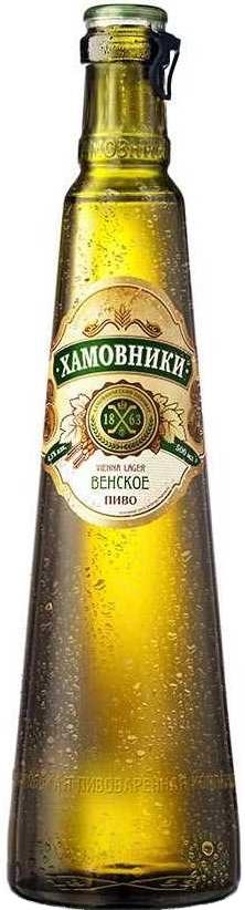 

Пиво Хамовники Венское стеклянная тара, Светлое