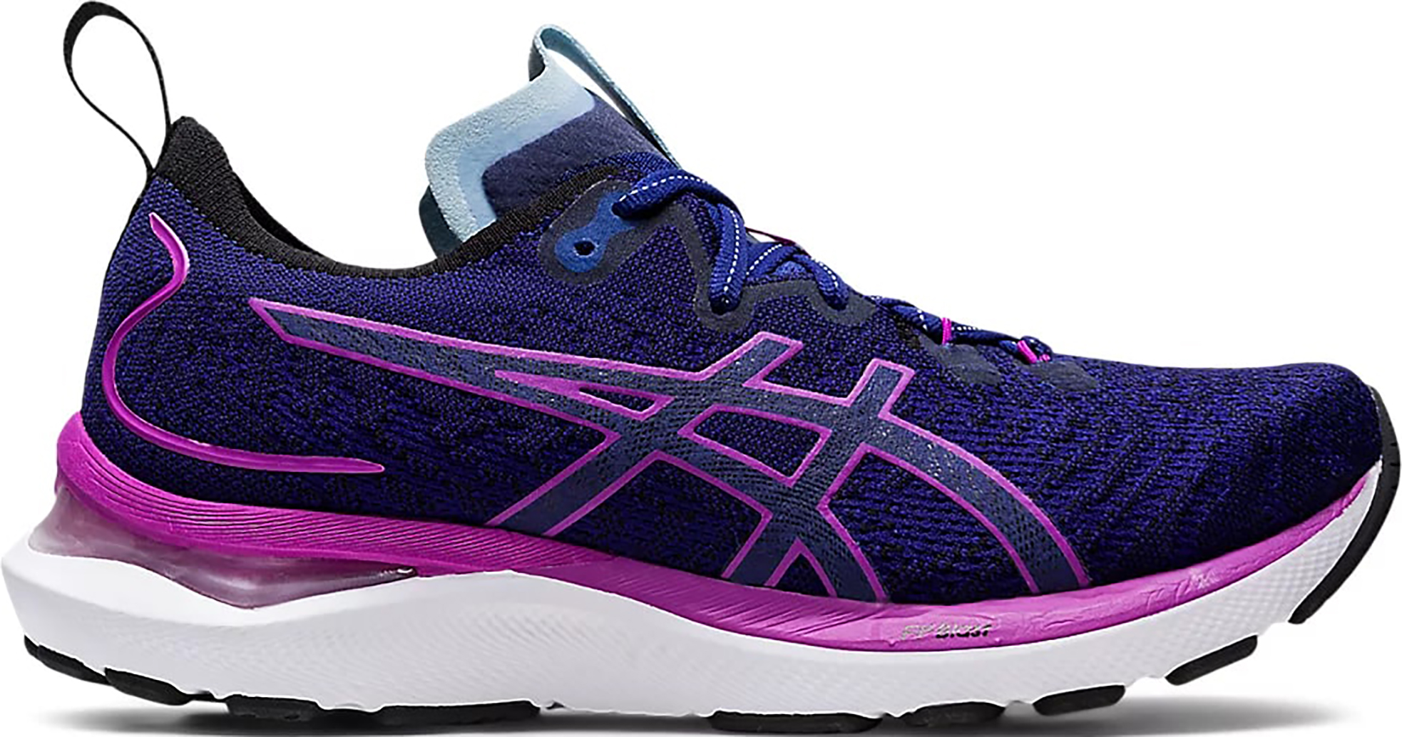 

Спортивные кроссовки женские Asics Cumulus 24 MK (2023) синие 8.5 US, Синий, Cumulus 24 MK (2023)