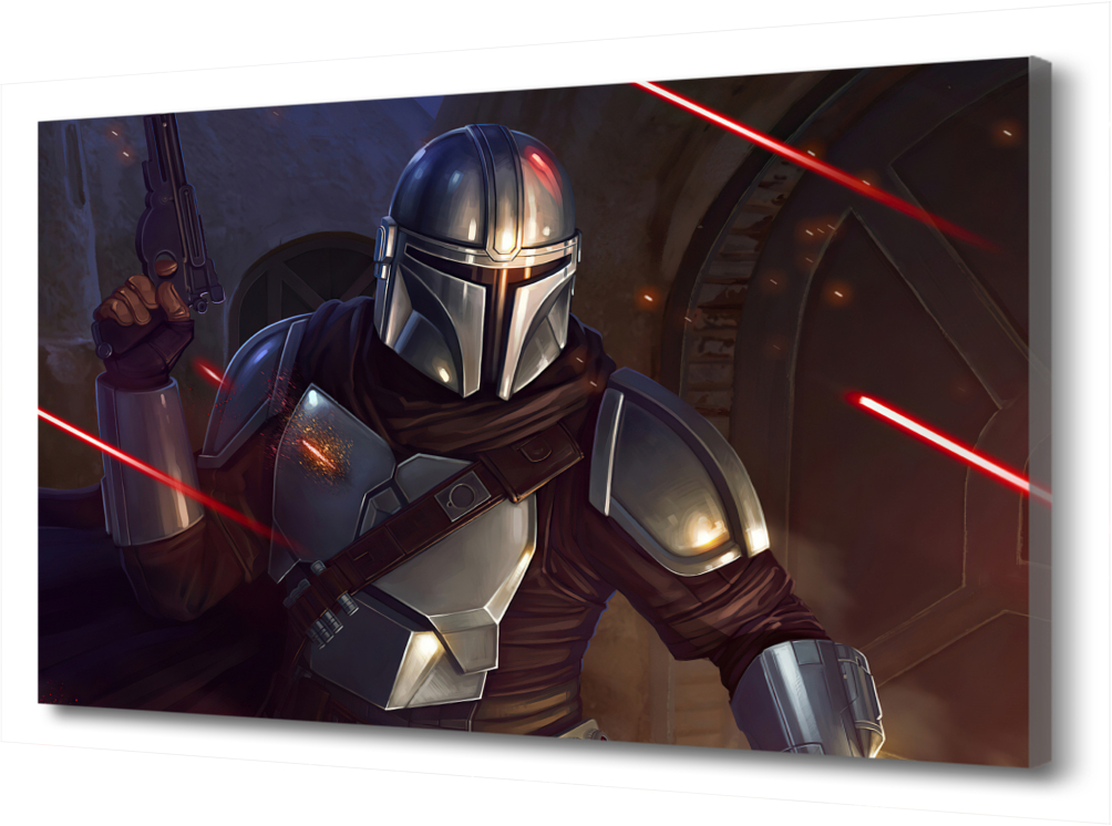 

Картина на холсте Звездные войны. Мандалорец PRC-1278 (105x70см). Натуральный холст