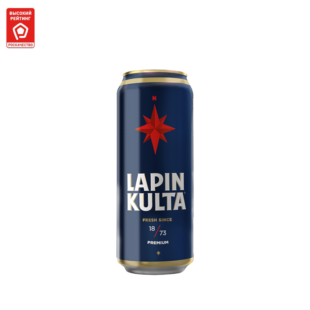 

Пиво Lapin Kulta светлое 4,5% 0,45 л
