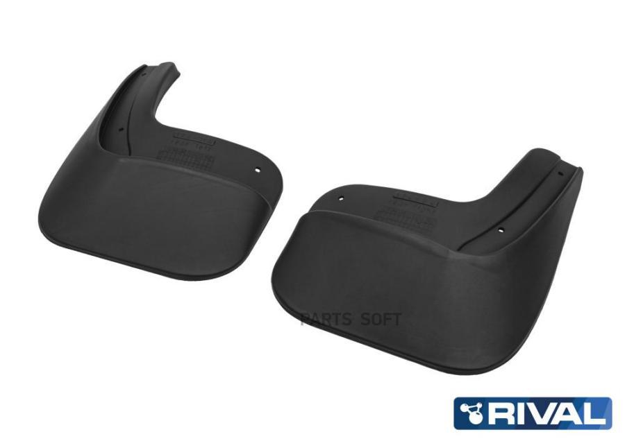 

RIVAL Брызговики задние Lada (ВАЗ) Largus полиуретан черный 2 шт. Rival 26003001 RIVAL 260