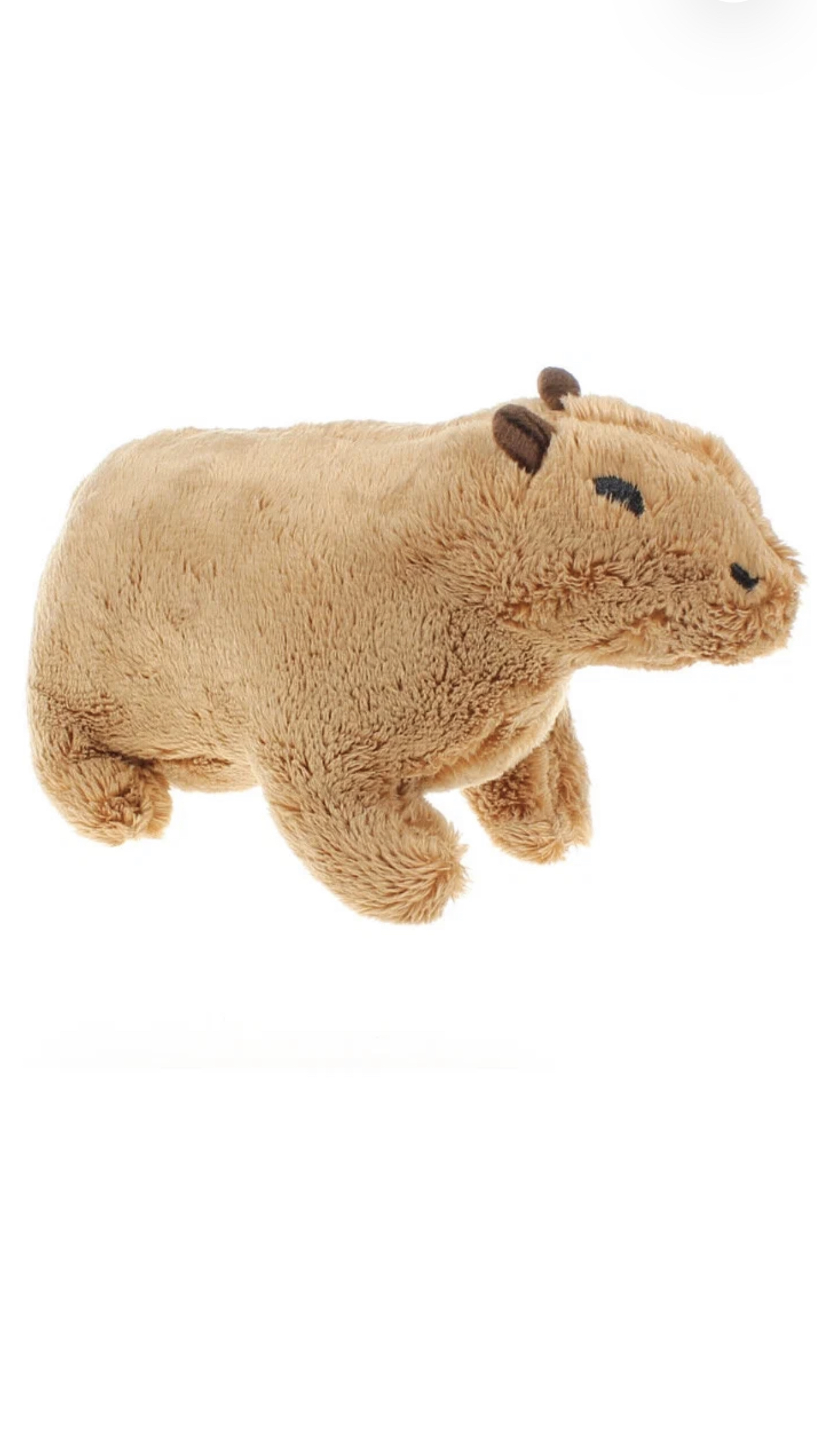 Мягкая игрушка Emily Капибара, коричневый, 55 см большой плюшевый мишка best toys 200 см коричневый
