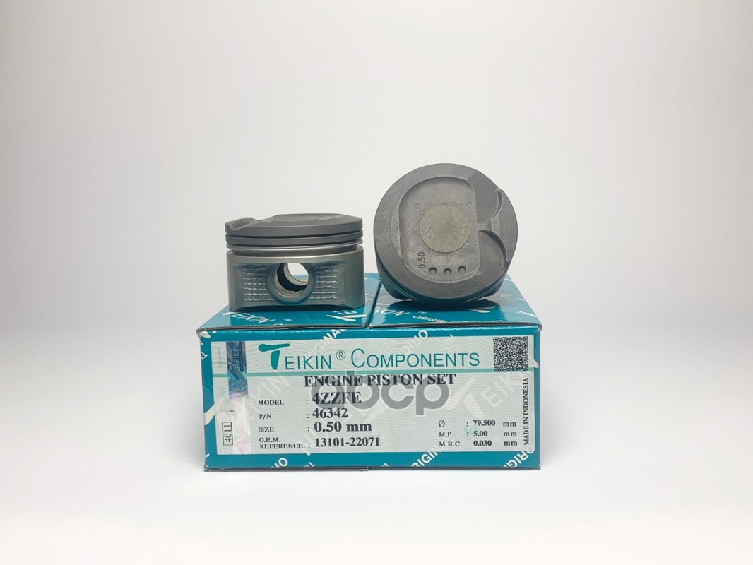 

TEIKIN 46342 050 Поршни к-т 4 шт TOYOTA COROLLA ZZE120/ZZE150 4ZZ-FE 01- 1шт