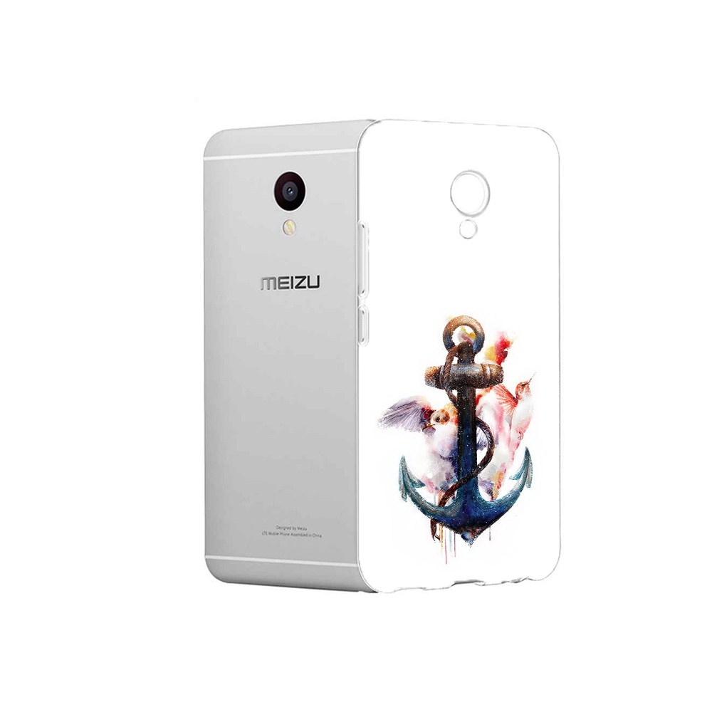 

Чехол MyPads Tocco для Meizu M3 якорь с птицами (PT46043.81.703), Прозрачный, Tocco