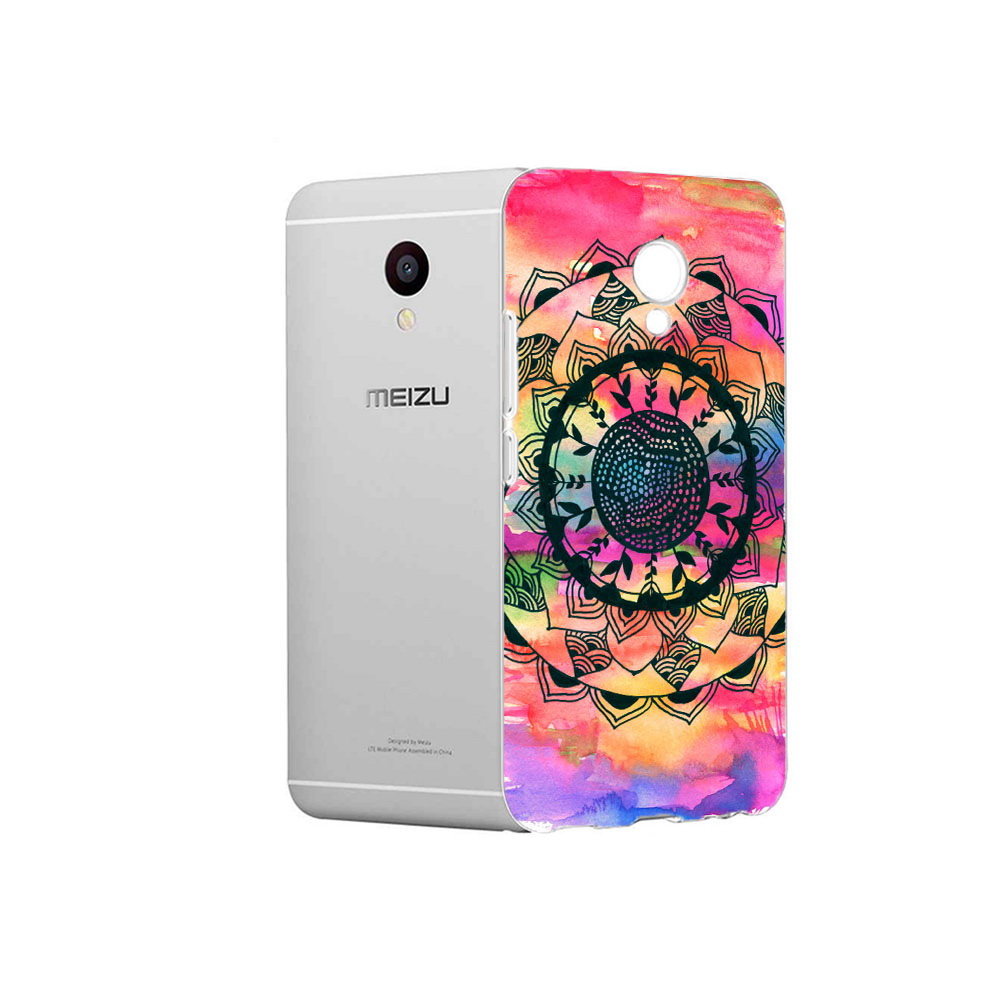 

Чехол MyPads Tocco для Meizu M3 яркая абстракция круглый цветок (PT46043.81.704), Прозрачный, Tocco