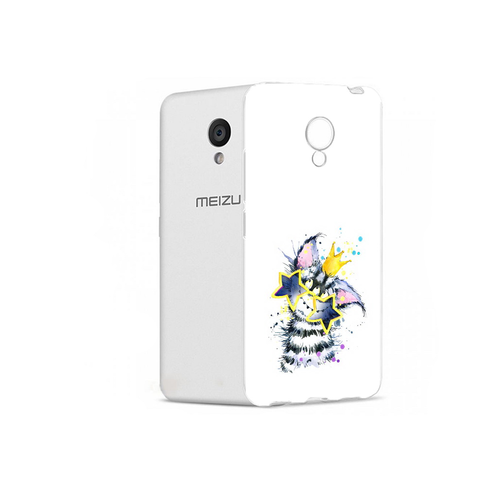 

Чехол MyPads Tocco для Meizu M5 Мартовский Нуся (PT62224.82.114), Прозрачный, Tocco