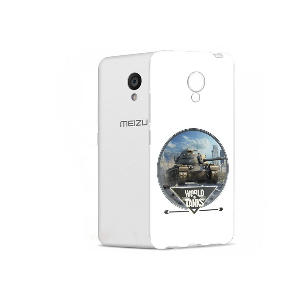 

Чехол MyPads Tocco для Meizu M5 Мир танков (PT62224.82.119), Прозрачный, Tocco