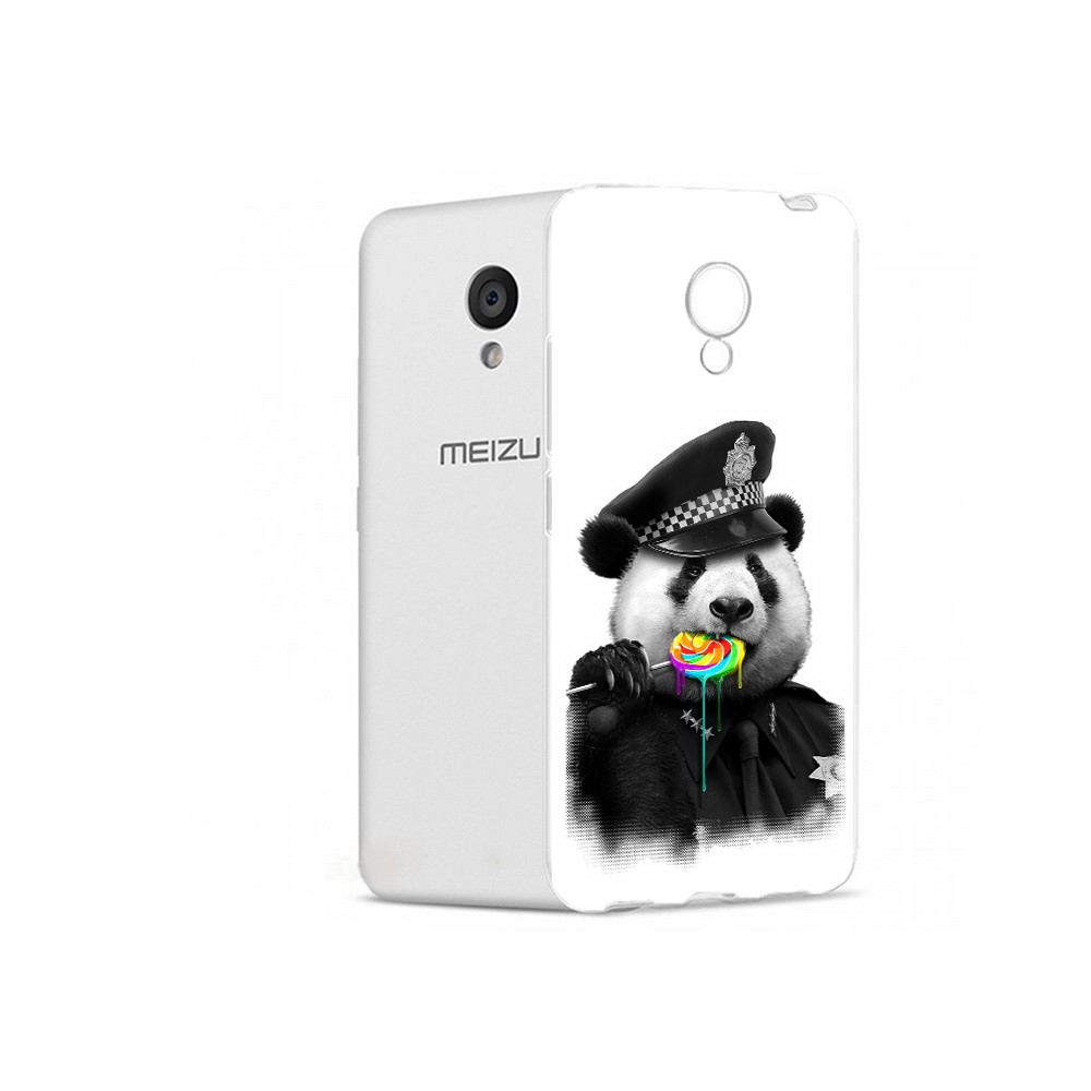 

Чехол MyPads Tocco для Meizu M5 Панда полиция (PT62224.82.130), Прозрачный, Tocco