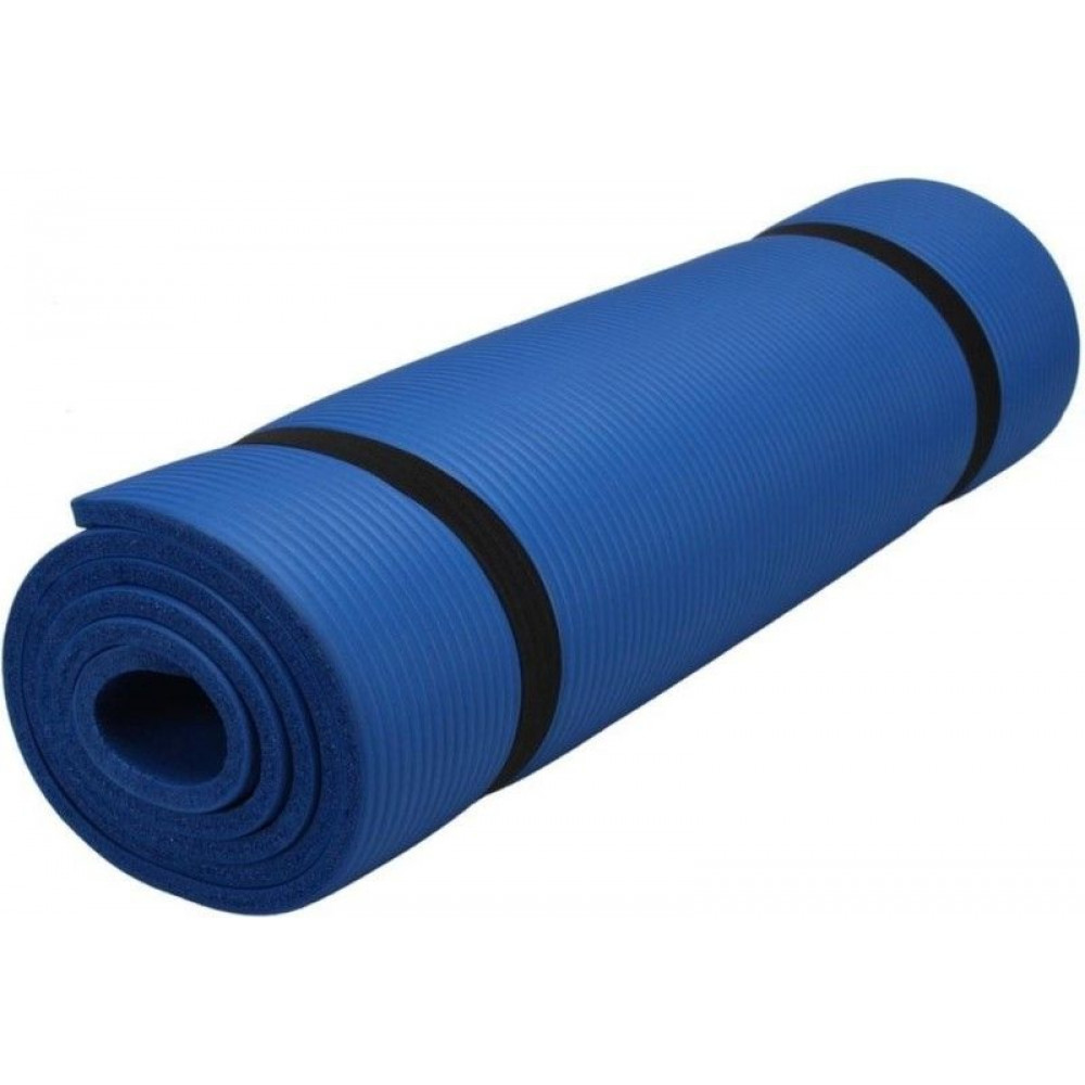 фото Коврик для йоги yoga, 137х60 см (цвет: синий ) nobrand