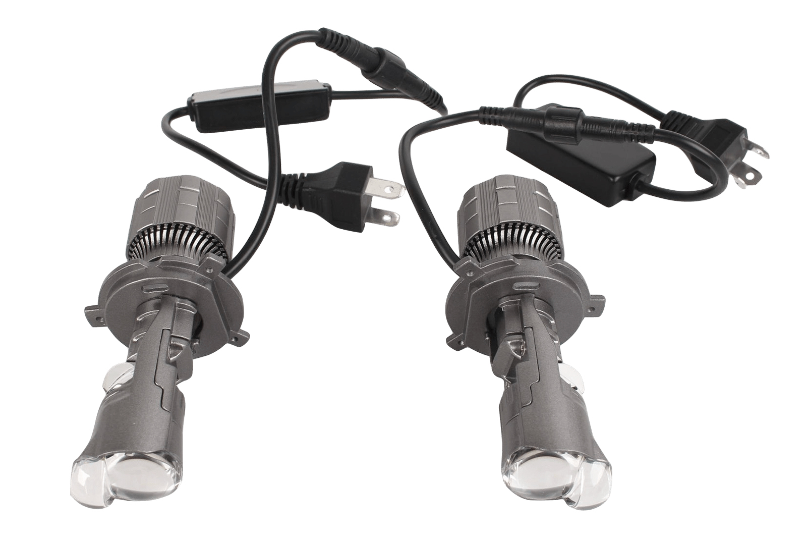 Лампа LHD H4 12-24V 180W диодная с линзой комплект 2шт