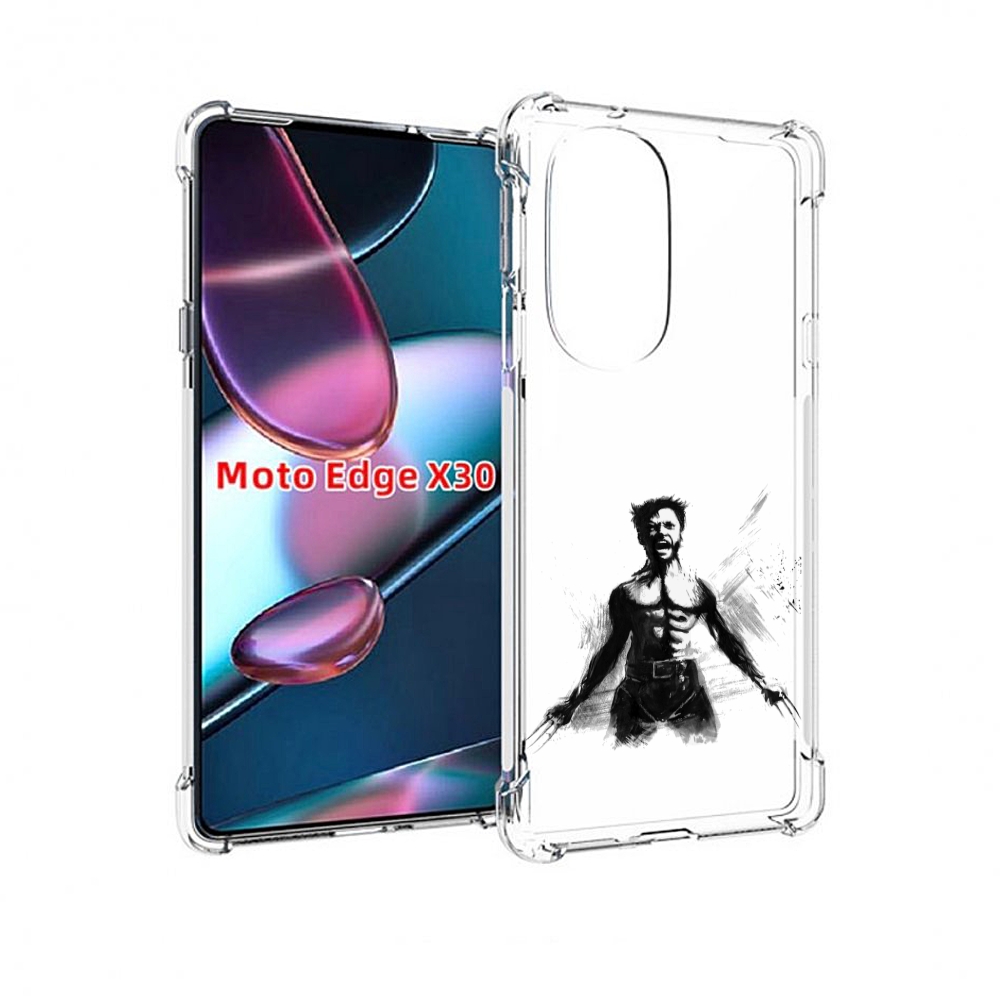 

Чехол MyPads росомаха для Motorola Moto Edge X30, Прозрачный, Tocco