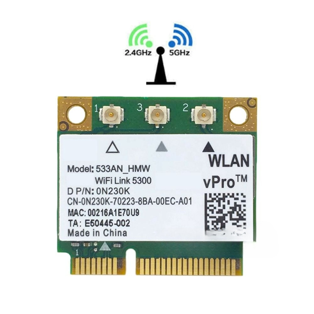 

Приемник Wi-Fi NoBrand Mini PCI-e 802.11n, Зеленый;белый