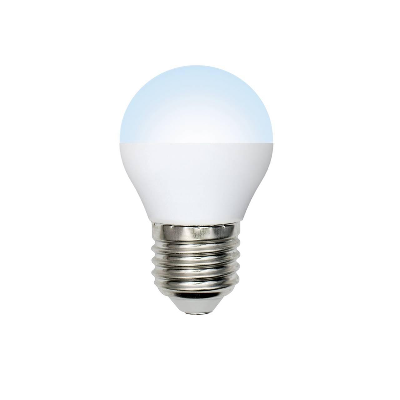 Лампа светодиодная Ergolux LED-G45-7W-E27-4K Шар
