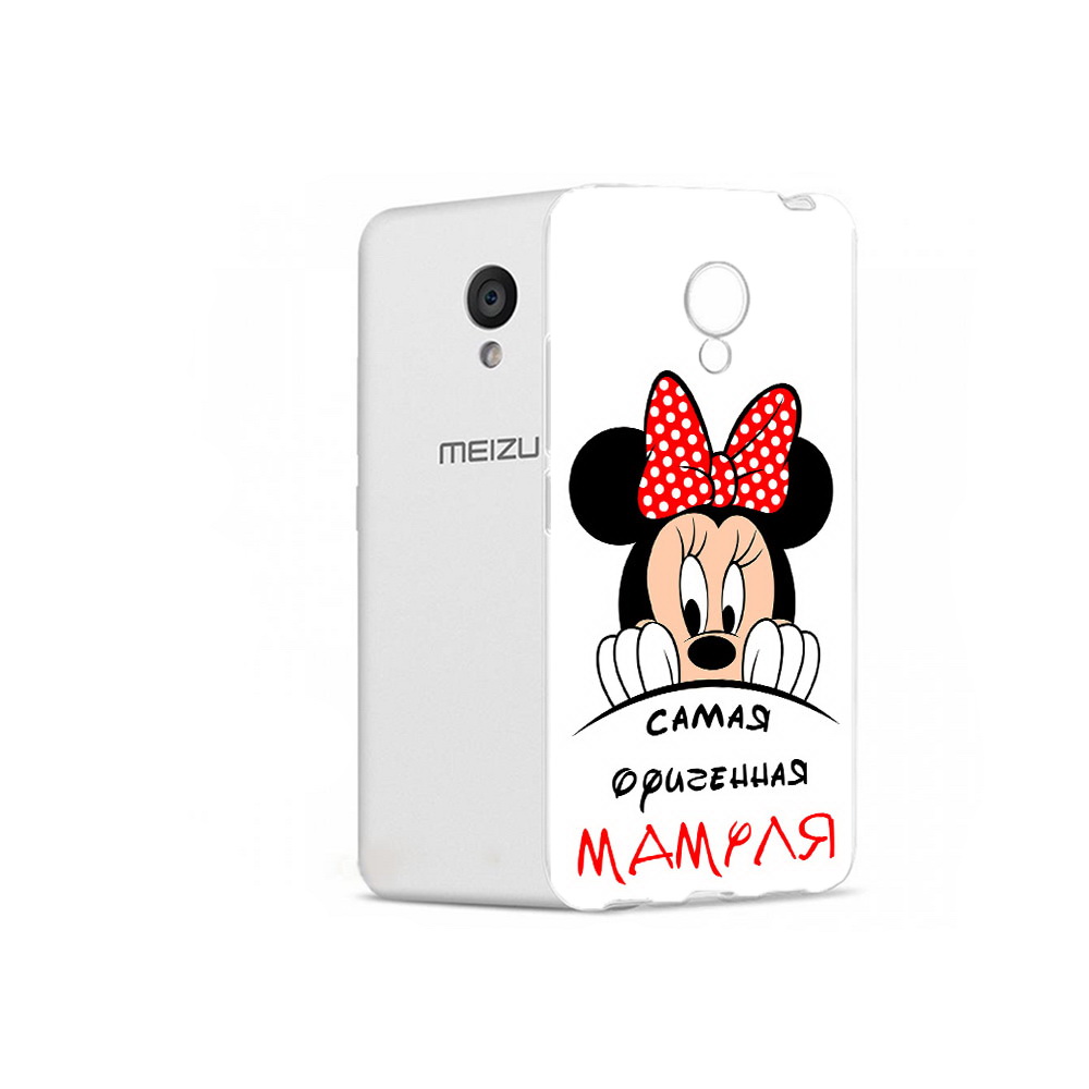 

Чехол MyPads Tocco для Meizu M5 Самая лучшая мамуля Мини Маус (PT62224.82.152), Прозрачный, Tocco