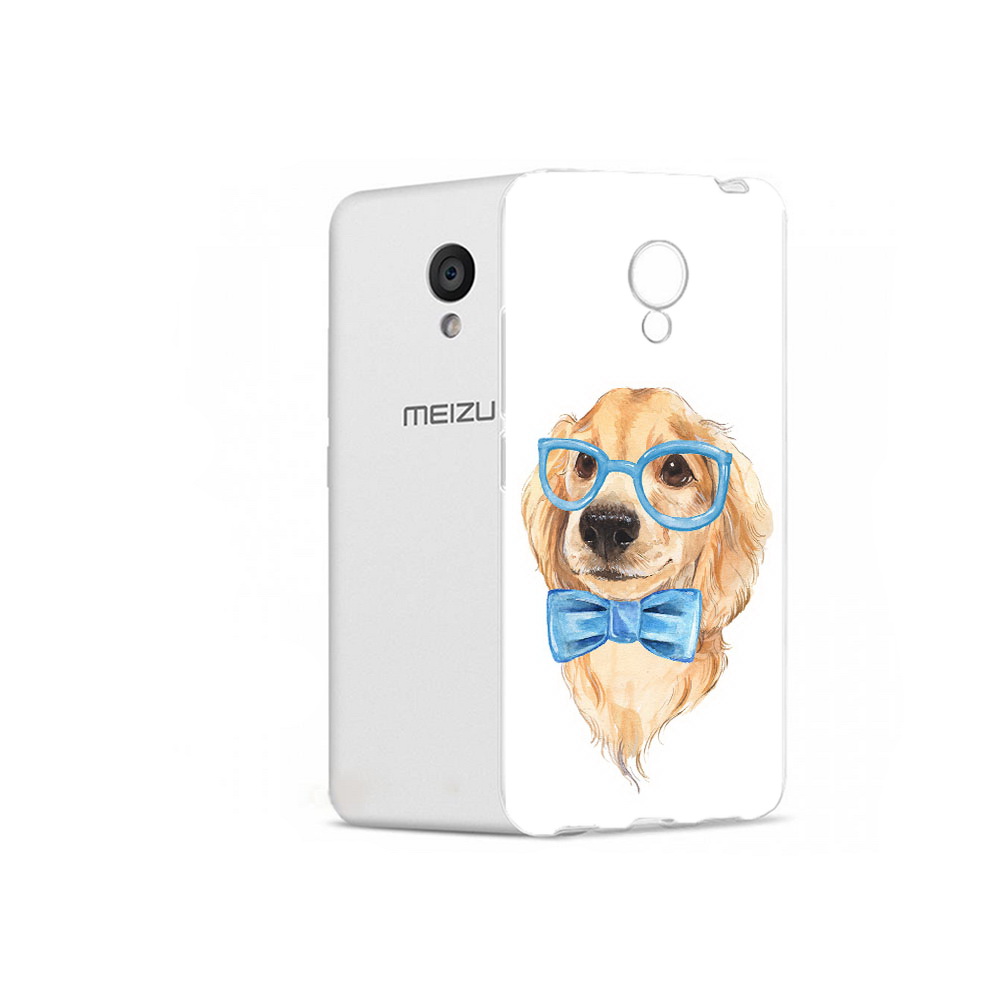 

Чехол MyPads Tocco для Meizu M5 Собака интеллигент (PT62224.82.159), Прозрачный, Tocco