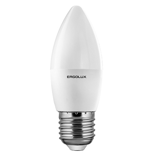Лампа светодиодная Ergolux LED-C35-9W-E27-4K Свеча
