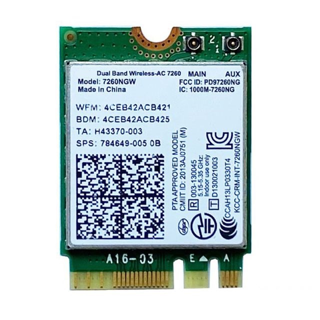 

Приемник Wi-Fi NoBrand PCI-e 802.11a; 802.11b; 802.11g; 802.11n