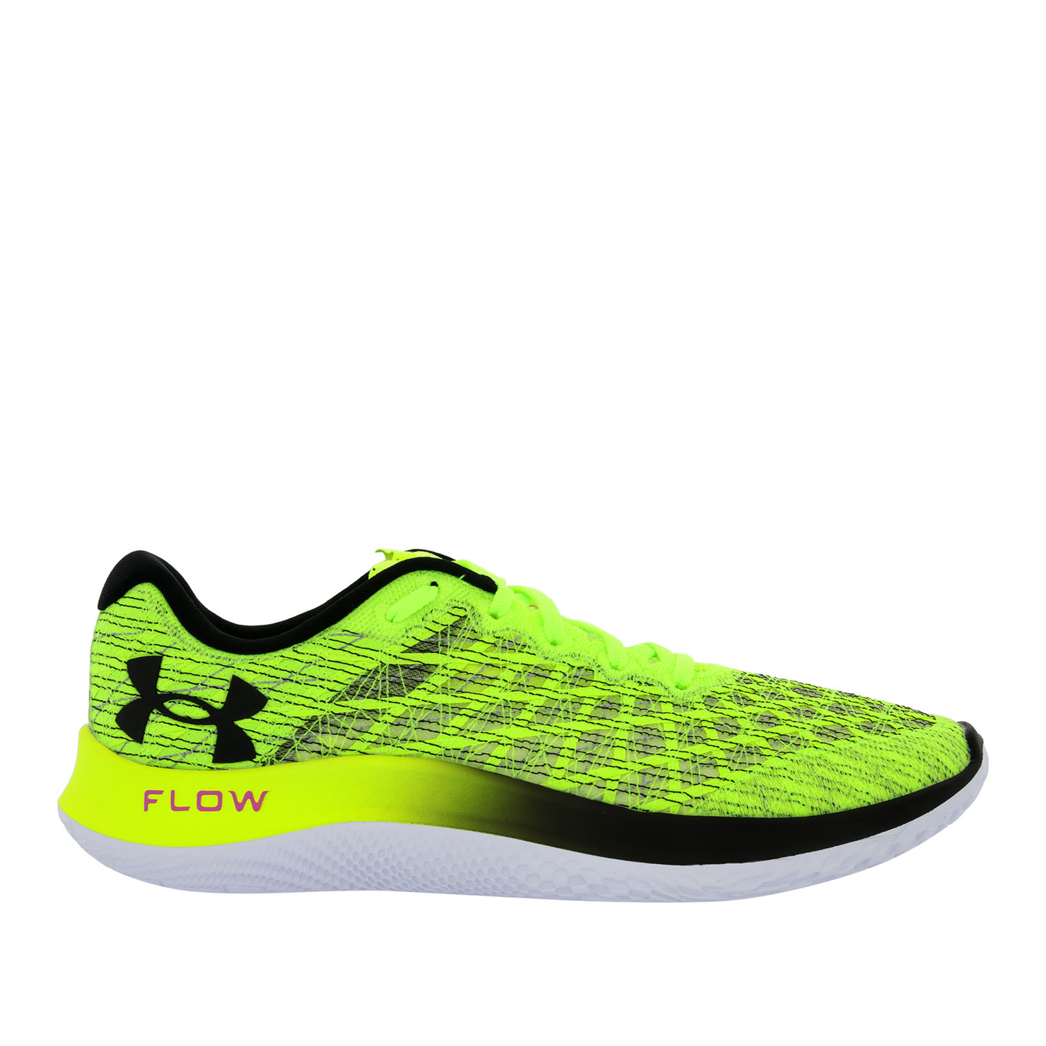 

Беговые Кроссовки Under Armour Flow Velociti Wind 2 Lime Surge/Black/Black 12 US, Зеленый, Flow Velociti Wind 2