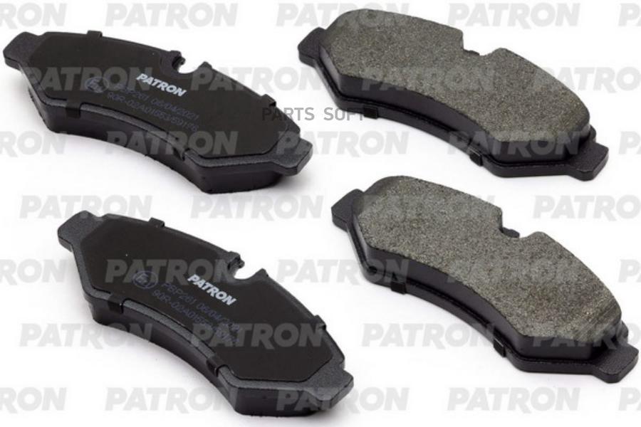

Колодки тормозные дисковые зад. MB Sprinter 17- PATRON PBP261