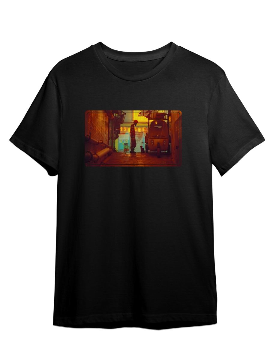 

Футболка унисекс СувенирShop Stray/Стрей 9 черная S (44-46), Черный, "Stray/Стрей" 9