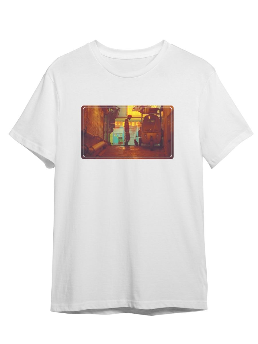 

Футболка унисекс СувенирShop Stray/Стрей 9 белая XS (42-44), Белый, "Stray/Стрей" 9