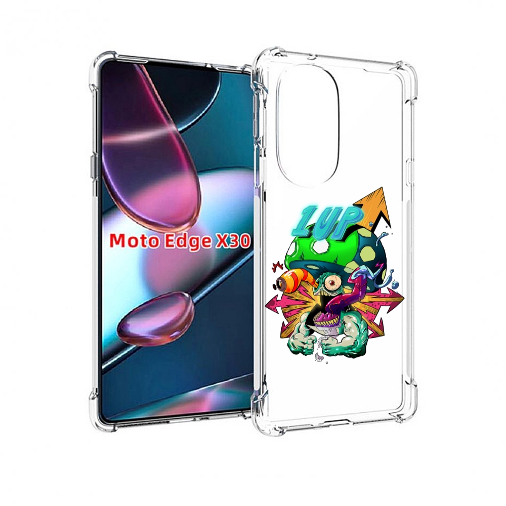 

Чехол MyPads сильный гриб абстракция для Motorola Moto Edge X30, Прозрачный, Tocco