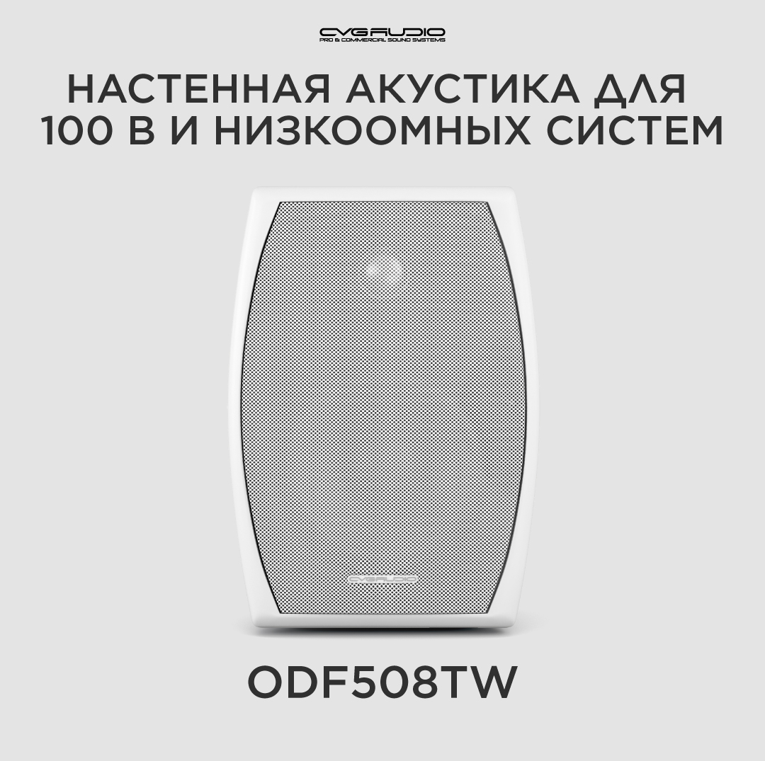 

Трансформаторная акустика CVGaudio ODF508TW White, ODF508TW