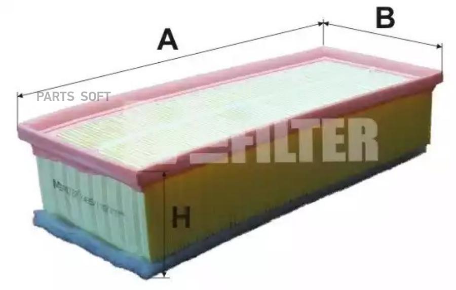 

Воздушный фильтр MFILTER K4951