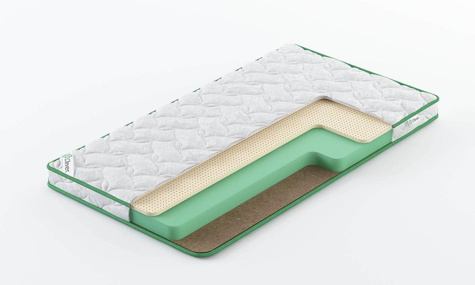 

Матрас Clever Kids Latex Hard 90x165, Белый, Kids Latex Hard