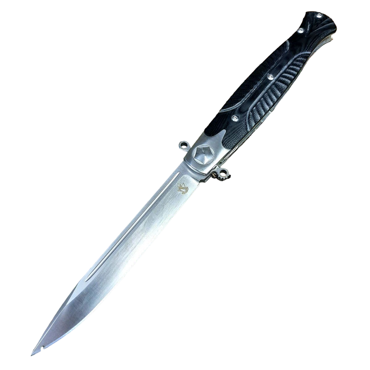 Складной нож SteelClaw стилет Командор-02, D2/G10