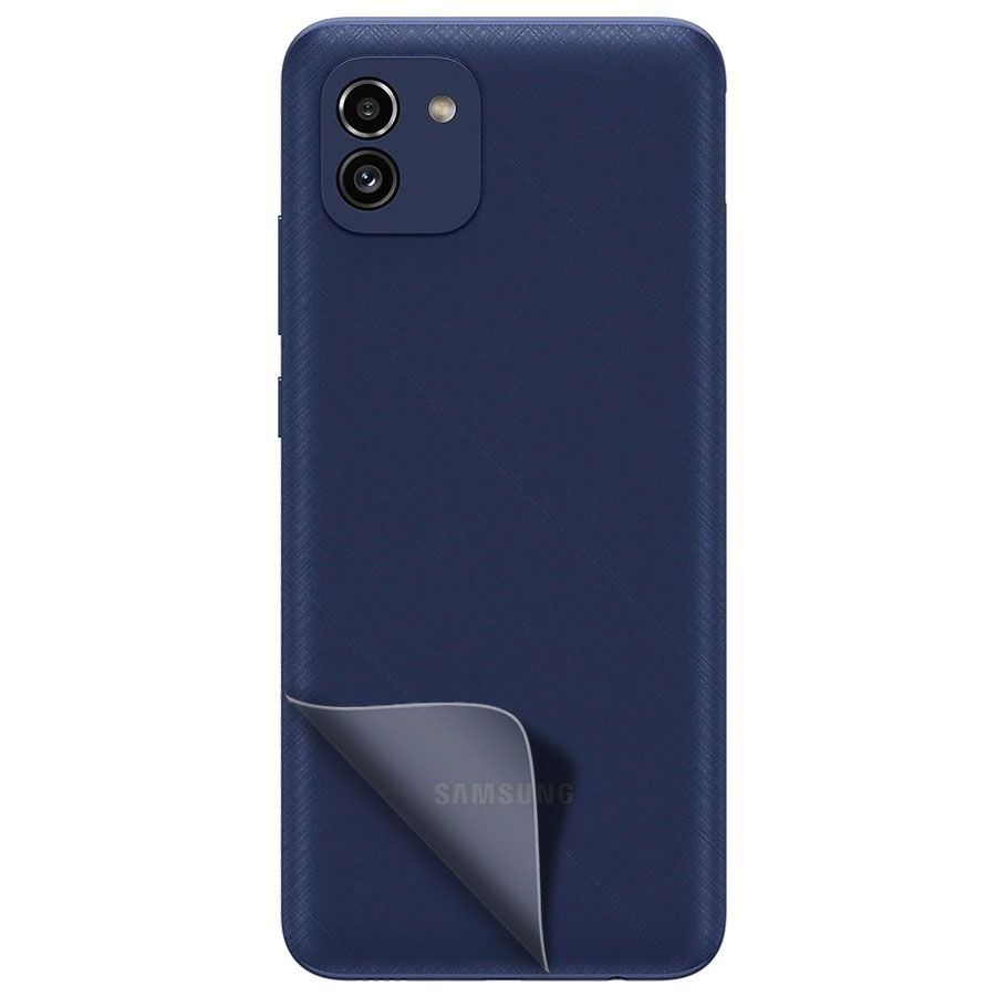 Пленка защитная гидрогелевая Krutoff для Samsung Galaxy A03 (A035) задняя сторона