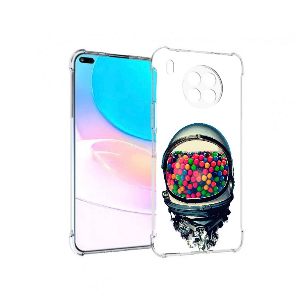 

Чехол задняя-панель-накладка-бампер MyPads шлем космонавта для Huawei Nova 8i, Прозрачный, Tocco