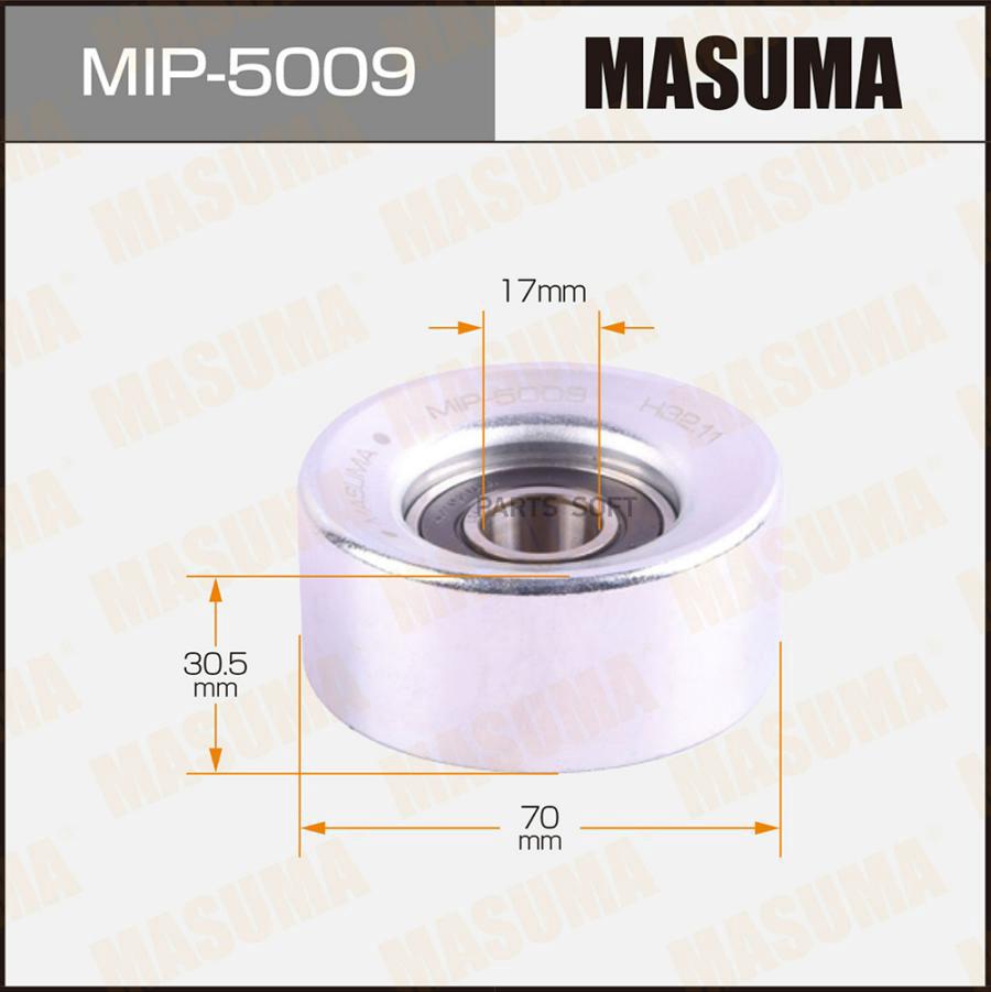 

Ролик Натяжителя Ремня Привода Навесного Оборудования, L15b Masuma арт. MIP5009