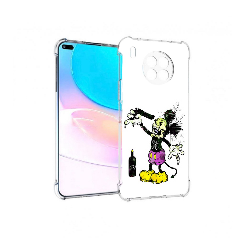 

Чехол задняя-панель-накладка-бампер MyPads Драг Микки для Huawei Nova 8i, Прозрачный, Tocco