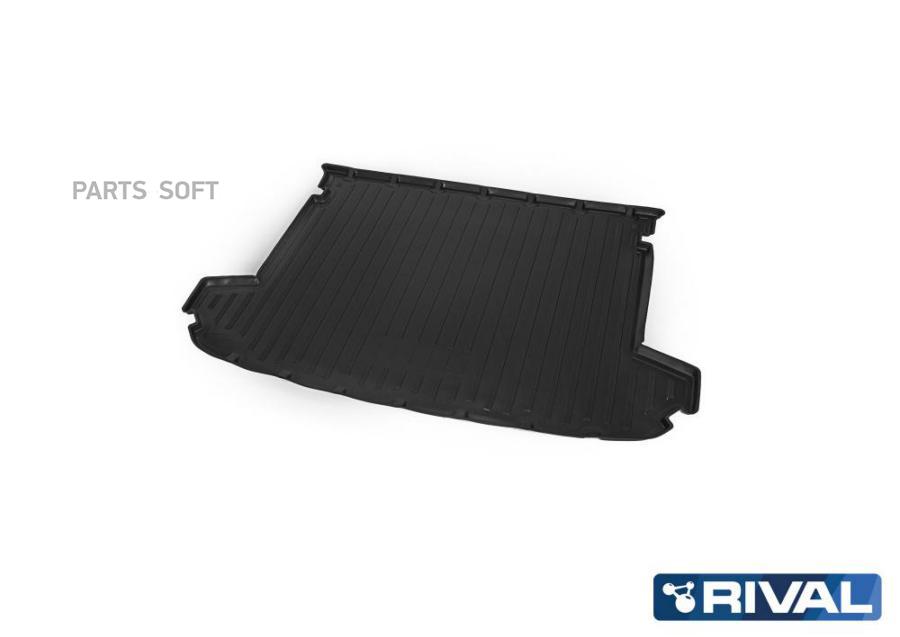 RIVAL Коврик багажника Kia Sportage черный полиуретан Rival 12805004 RIVAL 12805004
