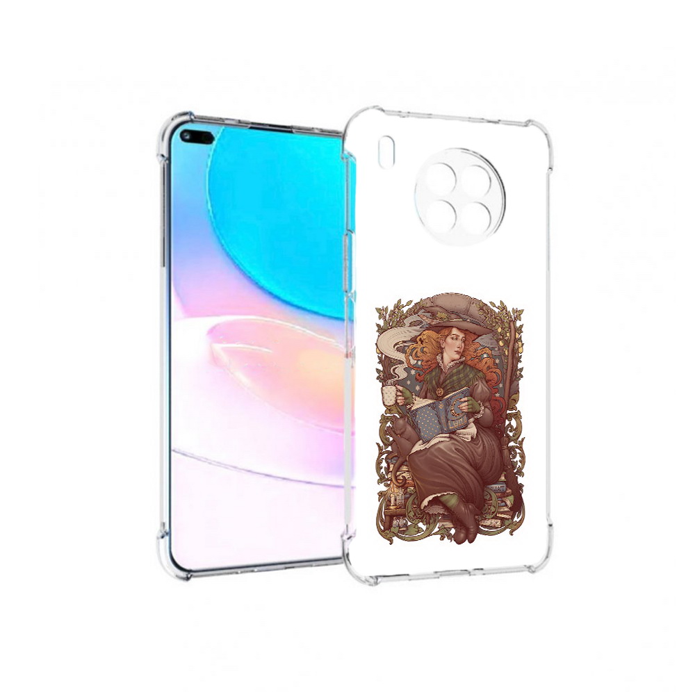 

Чехол задняя-панель-накладка-бампер MyPads Женские_126 для Huawei Nova 8i, Прозрачный, Tocco