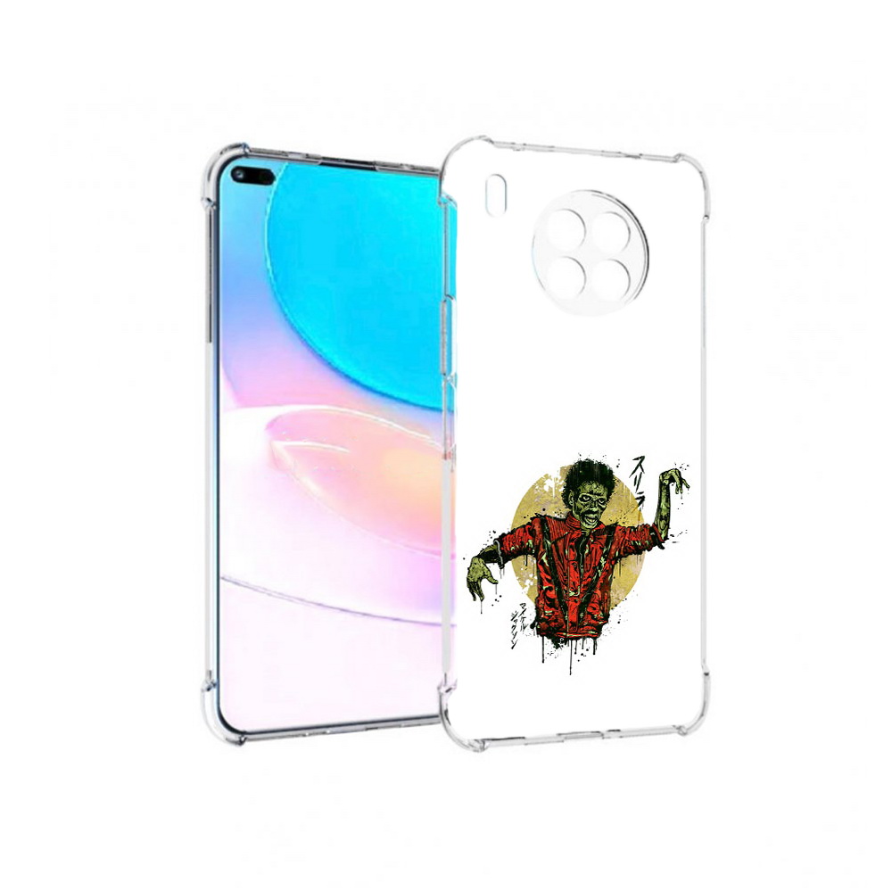 

Чехол задняя-панель-накладка-бампер MyPads Зомби для Huawei Nova 8i, Прозрачный, Tocco