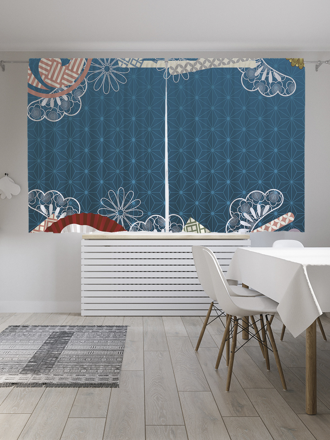 

Шторы JoyArty с фотопечатью "Абстракция с ажуром" из сатена, 290х180 см, Абстракция с ажуром