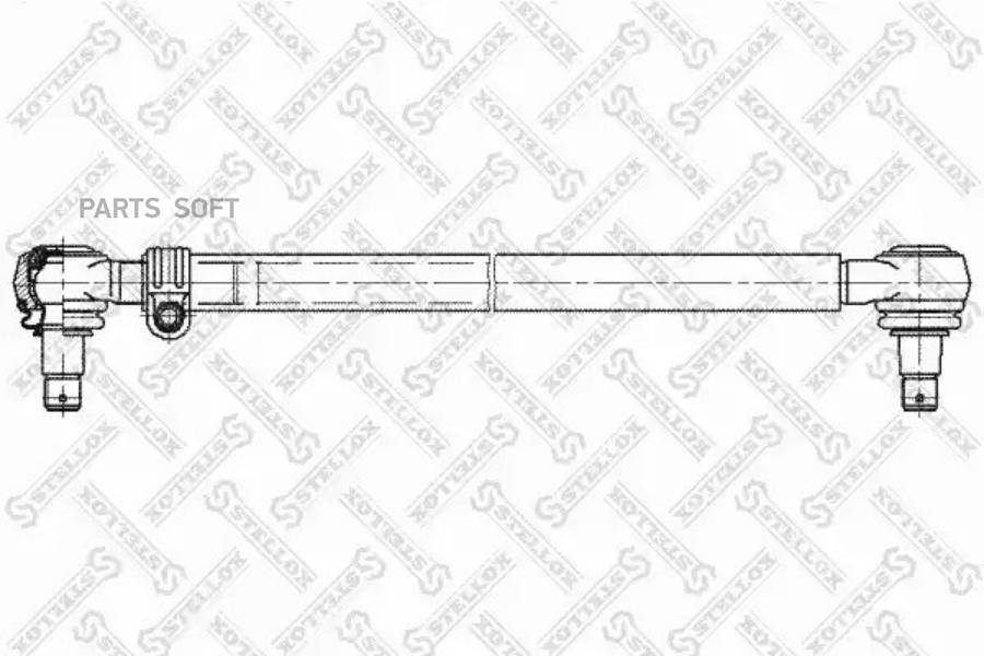 

84-35133-Sx Тяга Рулевая Прод L 975/ D36 Изг- \Mb Omn O303-307