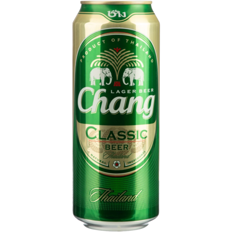 

Пиво Chang Classic светлое 5% 0,5 л