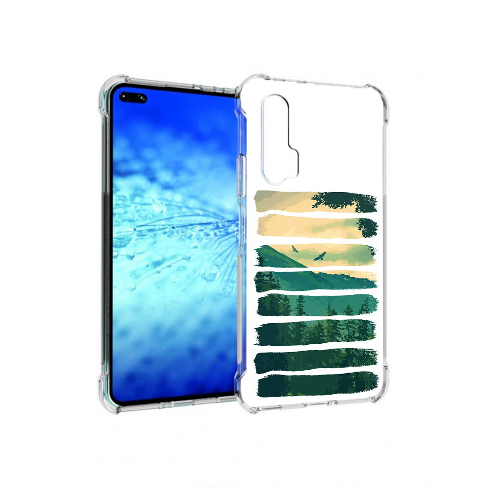 

Чехол MyPads Tocco для Huawei View 30 Pro Лесная чаща (PT145237.17.107), Прозрачный, Tocco